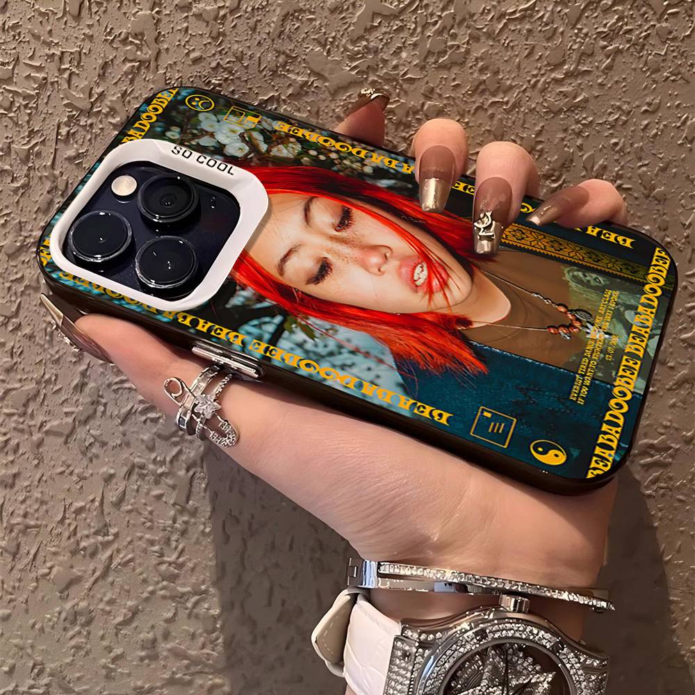 Rock Singer B-Beabadoobee Phone Cover For IPhone 16 15 14 13 12 11 17 Pro Max Plus Color Silver Shell