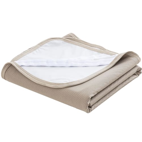 

Waterproof Bed Sheet, Family/Nursing Care Pad, 260x205cm, Washable, Waterproof Cover, All-Season, Incontinence Preventive, with Elastic Corners, Greig