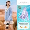 UPF50+ Leichter Sonnenschutzanzug aus Eis-Seide für Damen & Herren - Atmungsaktive Anti-UV-Sportbekleidung für den Sommer im Freien