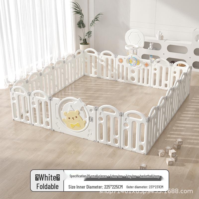 Indoor Safety Playpen & Crawling Mat for Babies: Anti-Fall Playground & Learning Fence