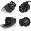7/13 Adapter Slot Trailer 7 To 13 Pin Connector 7 Plane A 13 Pin For Trailer Car Tractor Caravan Bike Rack