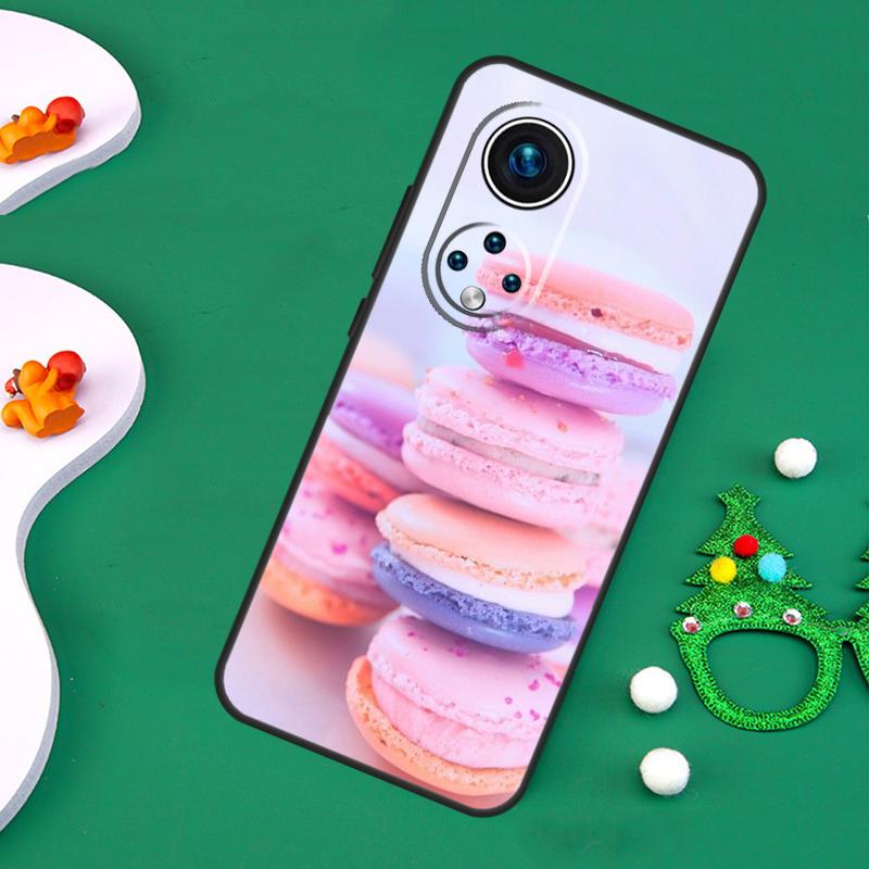 Macarons Cake Dessert Cute Case For Honor Magic 7 Pro 6 5 50 70 90 200 Lite X9b X9a X8a X8b X7a X6a X8 X9 X9c Cover