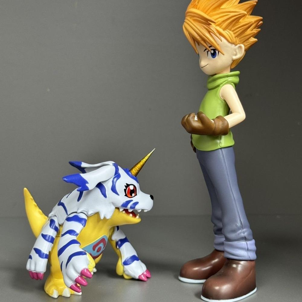 Anime Digimon Adventure Ishida Yamato Figure Gabumon Action Figures Pvc Statue Collection Model Toys Gifts