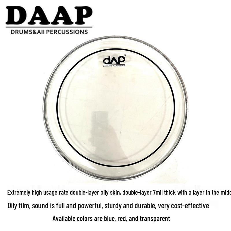 DAAP 22-inch Dual-Layer Oil Skin Drumhead for Bass and Tom-Tom Drums