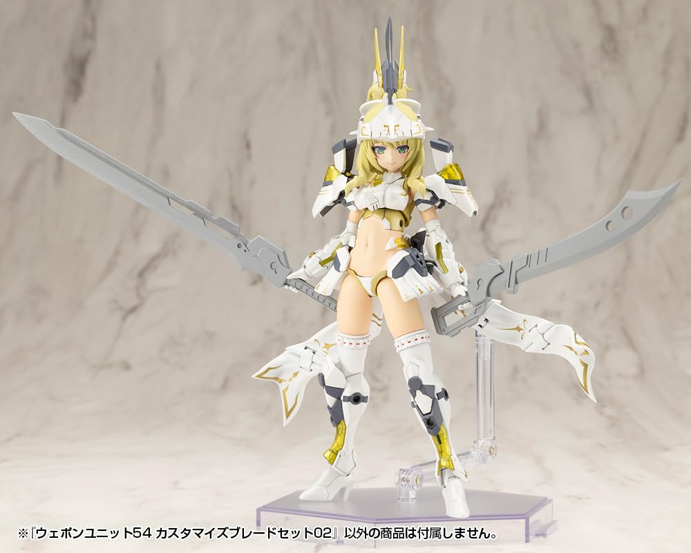 Kotobukiya M.S.G Modeling Support Goods Weapon Unit 54 Customize Blade Set 02, Total Length Approximately 163mm, Non-Scale Plastic Model