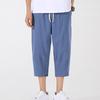 Men's Casual Loose And Comfortable Casual Pants Cotton Linen  Drawstring Trousers