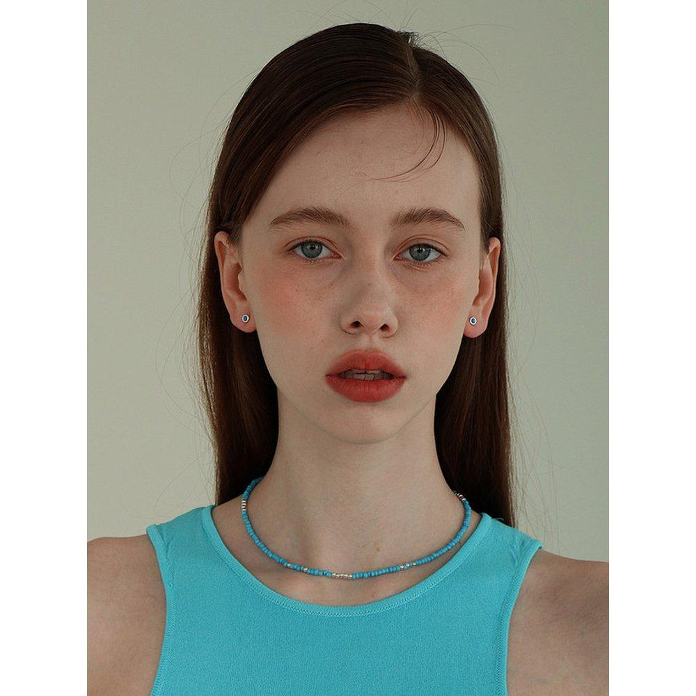Blue Beads Necklace