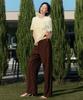 Deoesji 26Ss Jacquard Resort Pants