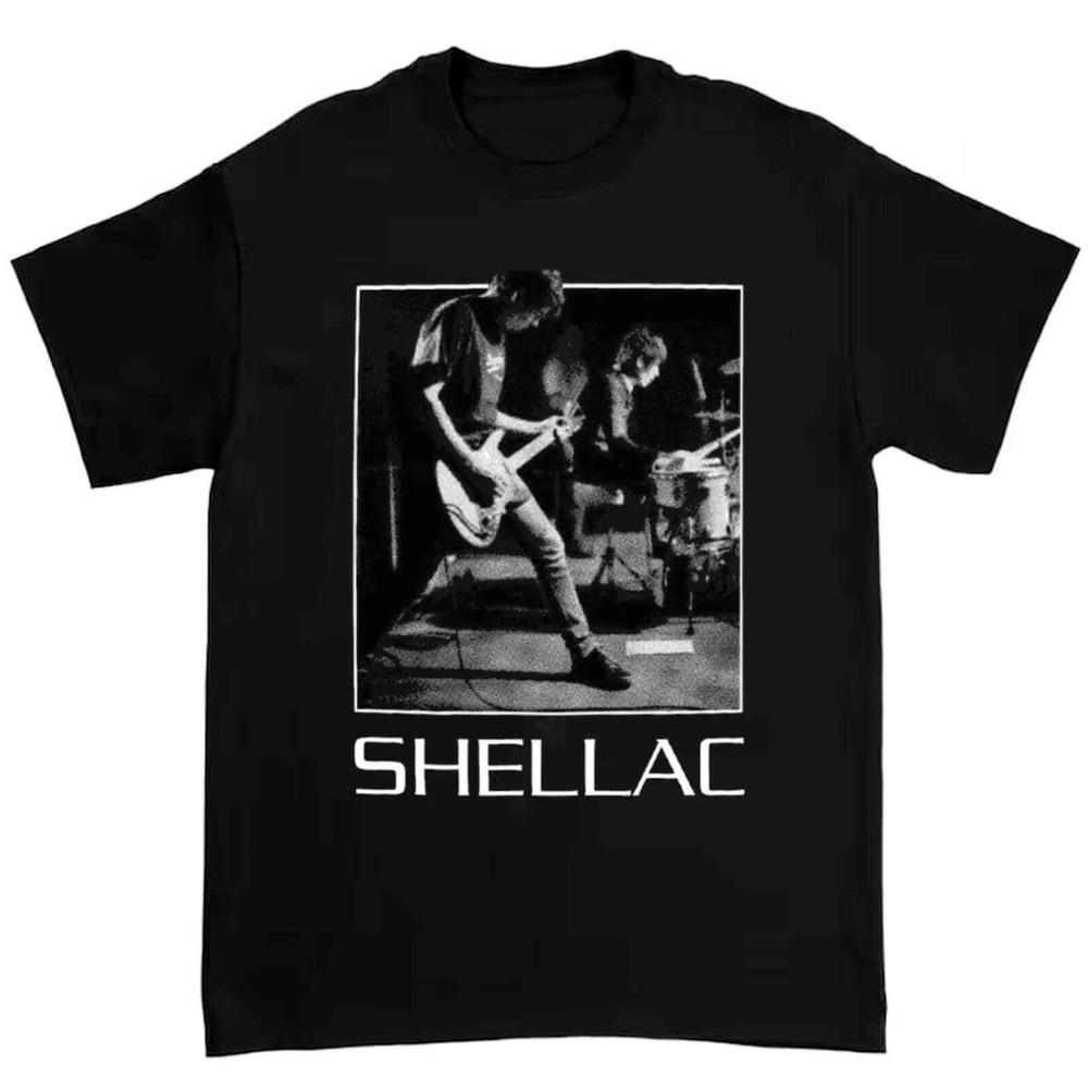 Shellac unisex t-shirt, Shellac Band Live In Concert unisex t-shirt Unisex T-Shirt S