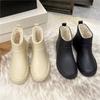 Rain shoes women's 2025 autumn and winter water boots thickened anti slip waterproof shoes women's shoes