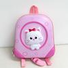 Toddler Girl Boy Backpack With Cartoon Cat Design And Durable Material For School
