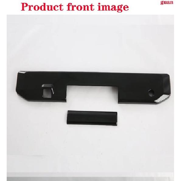 Car tailgate handle decorative strip Black For Mitsubishi L200 2024-2025