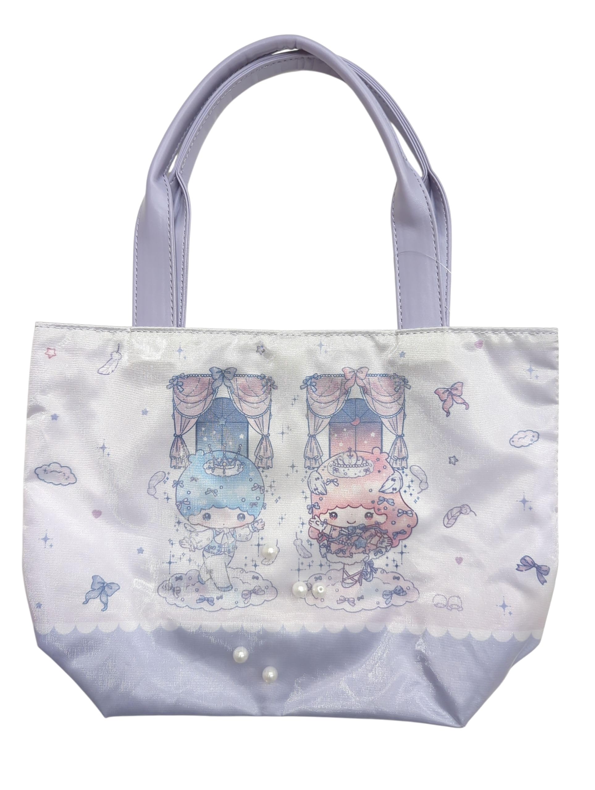 

Marimo Craft Little Twin Stars x Dolly Pearl Mini Tote Bag, W280 x H200 x D100mm, SRDM-029