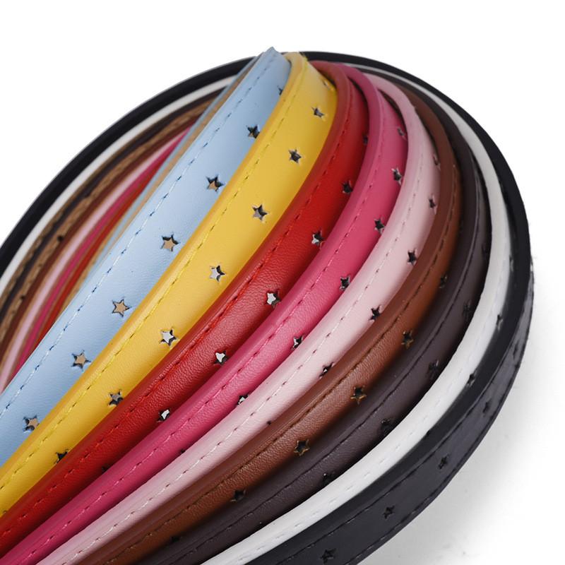 Lovely Five-point Star Design Belt For Women With Charming Colors For Fashionable Looks
