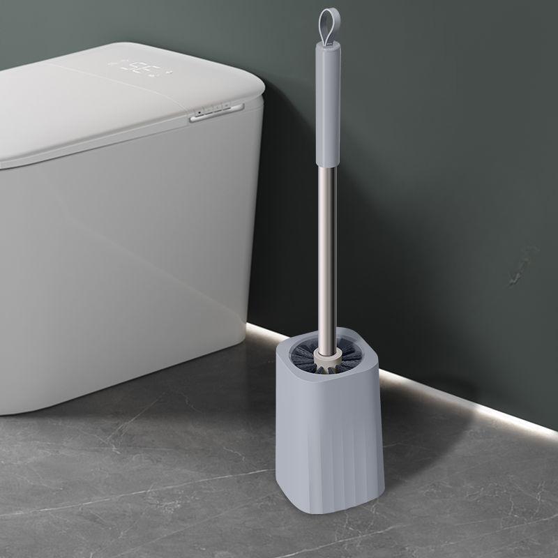 Cleaning Toilet Brush Household Bathroom Toilet Brush with Base Long Handle Set Bathroom Unclogging