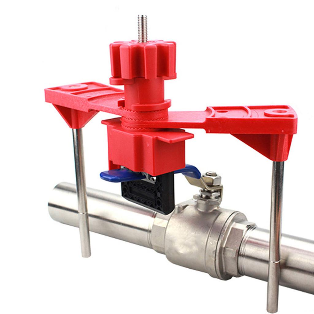 Pipe Ball Valve Lock Multifunction Arm Safety Handle Lockout for Energy Isolation