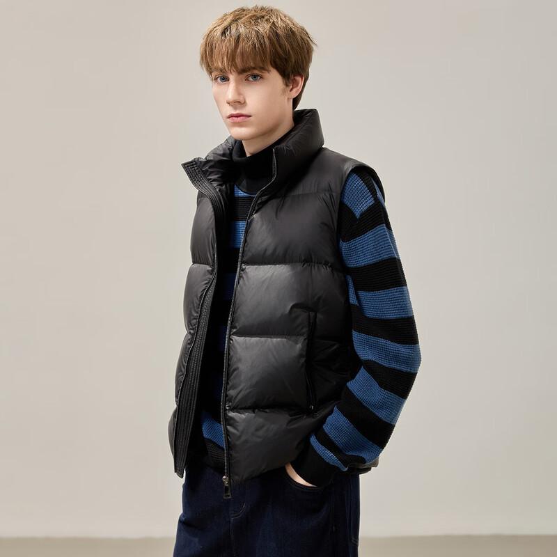 

Luotz Men s 85% Duck Down Stand Collar Puffer Vest L (175)