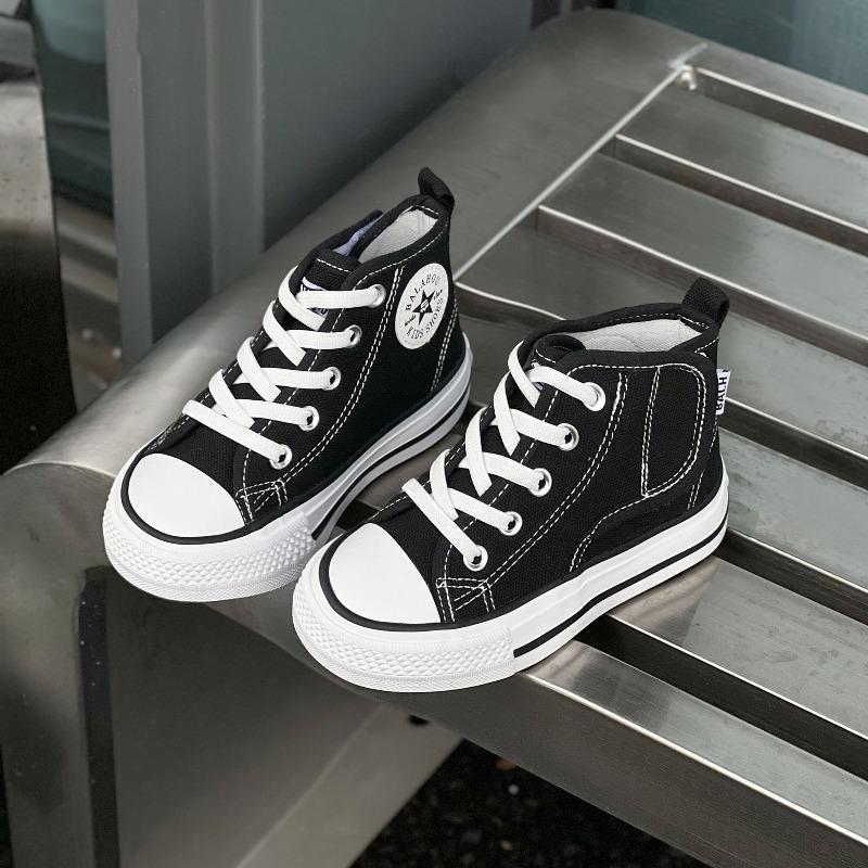 Children's Canvas Shoes Summer New Small, Medium and Large Boys and Girls Students Mango Head Board Shoes Sports and Leisure Shoes Tide