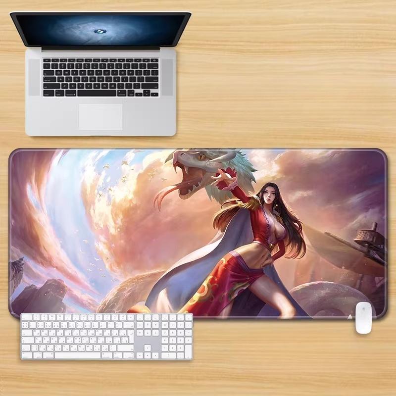 Anime Merchandise ONE PIECE Office Mouse Pad Oversized Boys Nautical King Animation Game Roronoa Zoro Computer Keyboard Cute Large Desktop Table Mat