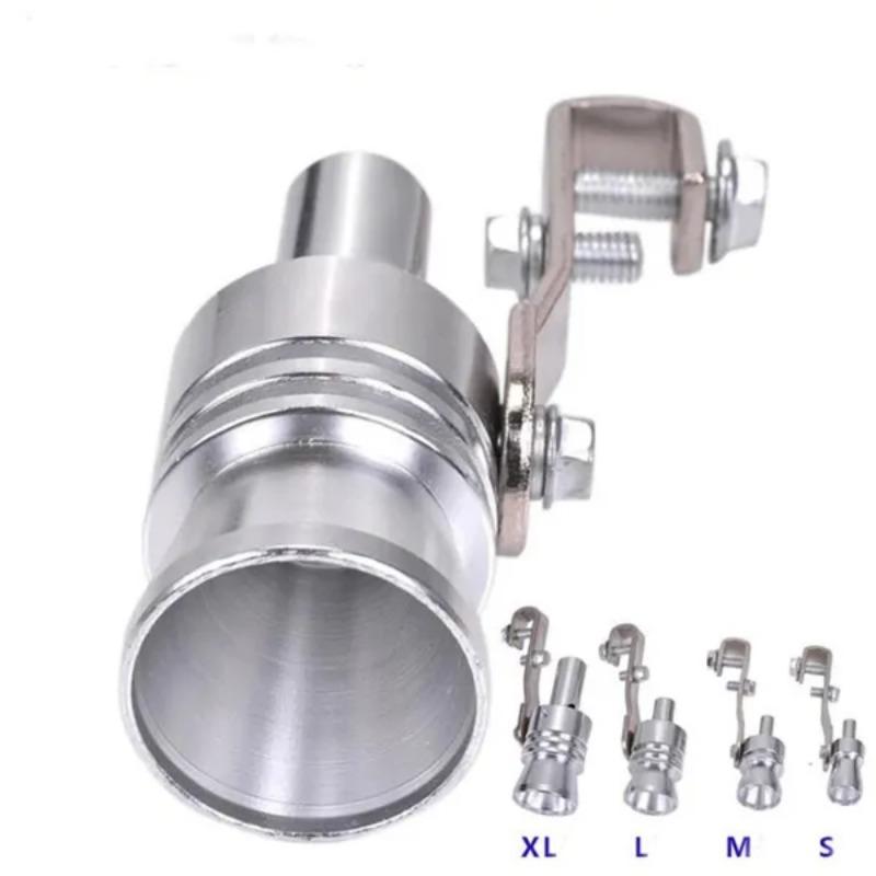 1 Pc Sound Simulator Car Turbo Sound Whistle Vehicle Refit Device Exhaust Pipe Turbo Sound Whistle Car Turbo Muffler S-XL