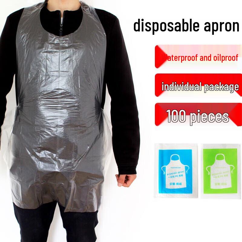 Disposable Transparent PE Apron