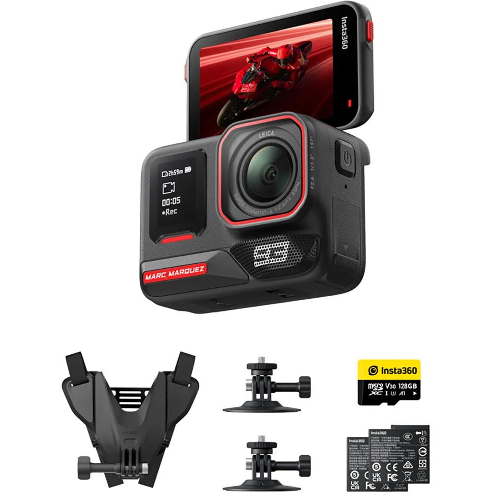 Insta360 Licht Cámara Deportiva Acepro2 Mm93 Edition 8K Ultrahd Wifi Bt Ultrawide Estabilisierung Doppelakku - Bild 6