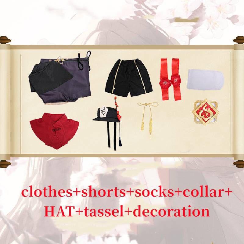 

Игра Импакт Геншин Ху Тао Кэ Цин Кли Костюм для косплея Хэллоуин Вечеринка Реквизит Hu Tao,S