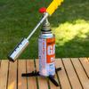 Portable Foldable Gas Bottle Tripod Stand Outdoor Camping Gas Tank Bracket Foldable Canister Tripod Stand Base For Gas Cartridge
