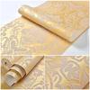 New Luxury 3D Embossed Wallpaper Self-adhesive Finely Pressed Non-woven Fabric Thickened Wallpaper European Style Home Decor