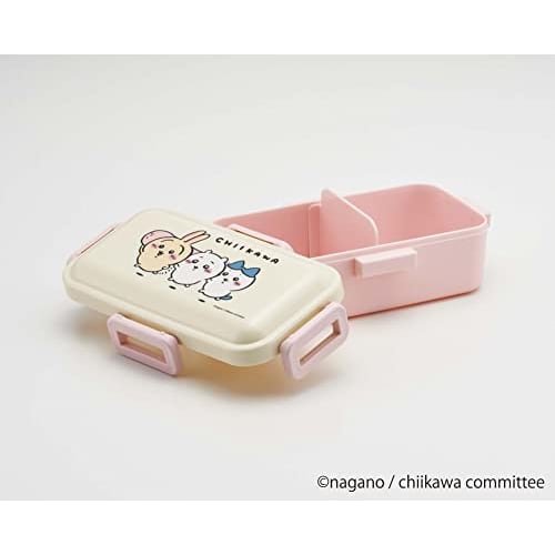 Skater Bento Box Chiikawa 530ml Antibacterial Fluffy Dome Lid for Women Made in Japan PFLB6AG-A