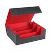 Card Storage Box For Trading Cards, 1200+ PU Leather Commander Card Case, Magnetic Closure Card Holder Fits For Game Cards
