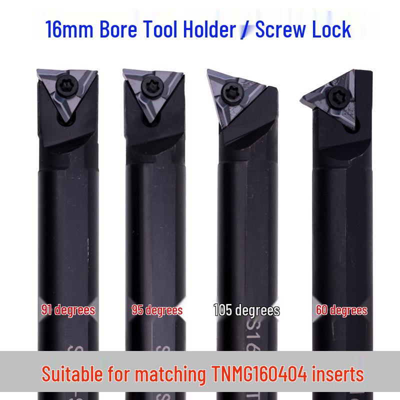 CNC Boring Bar S16Q Series: STFNR16, STUNR16, STQNR16, STWNR16