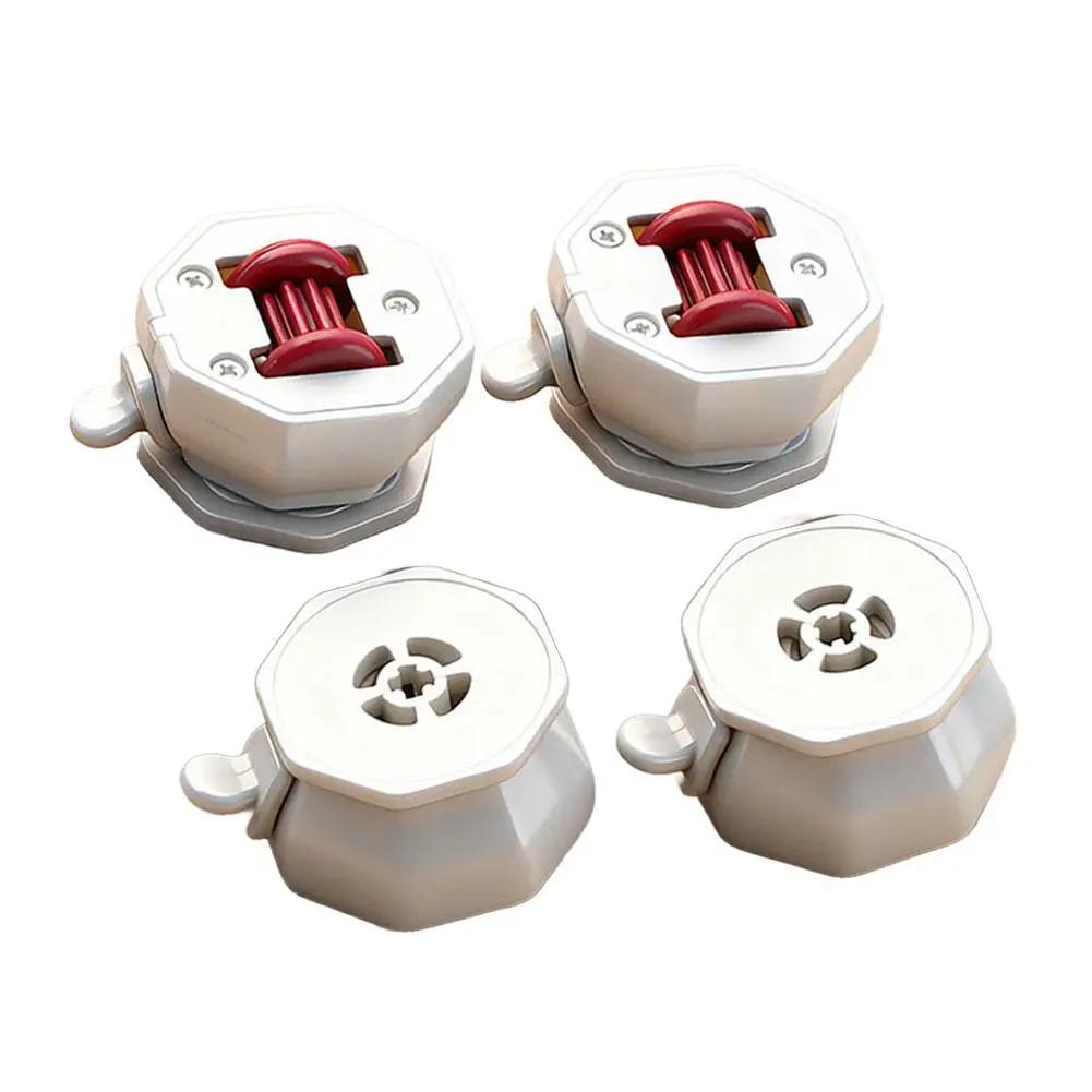 

360°Rotation Mute Furniture Casters With Brakes With Load-bearing Wheel Brake Base Accessories Universal Mobile F0N6