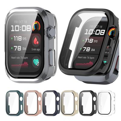 PC+Tempered Glass Protective Case For Huawei Watch D2 Full Screen Protector Shell Bumper Cover