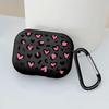 Earphone Cases Cover Case For Airpods 2 3 4 Pro3 1 Pro Pro2 Leopard Love Heart