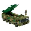 216Pcs Military Hypersonic Missile Model Construction Blocks Set Educational Strategic Strike Weapons Plaything For Kids