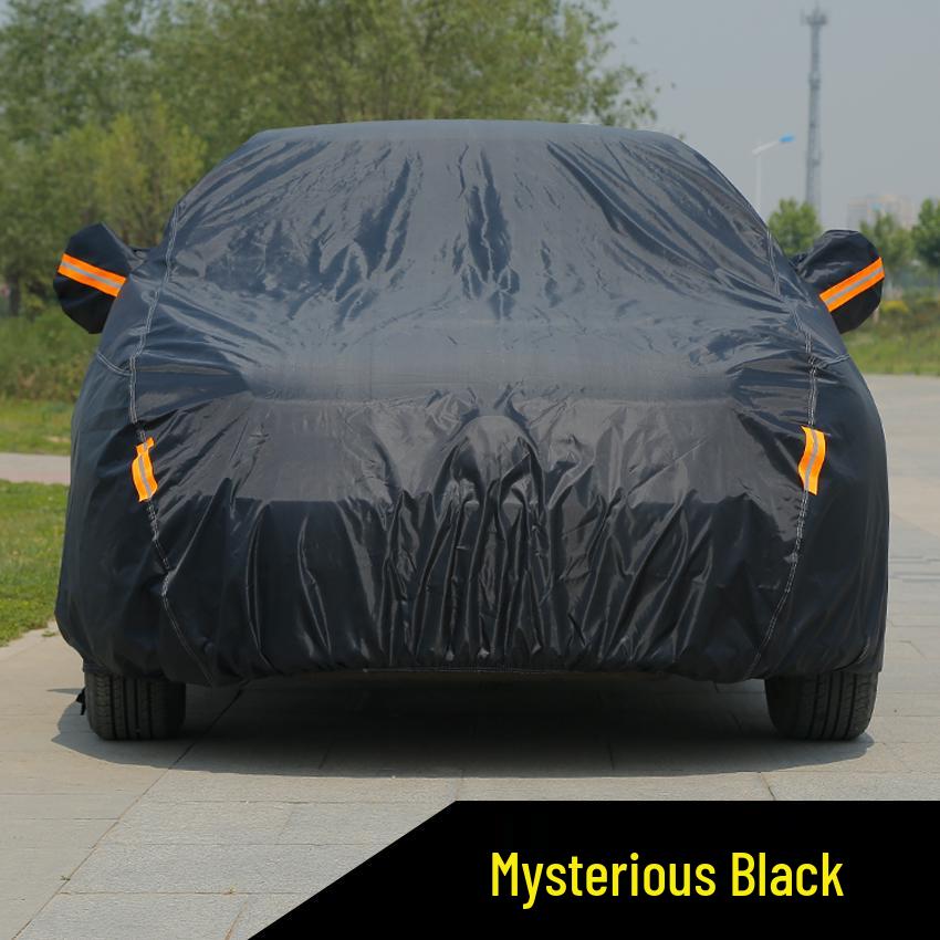 Oxford Cloth Car Cover - Thickened, Antifreeze, Sun & Rain Protection, Heat Insulation for Snow and Frost