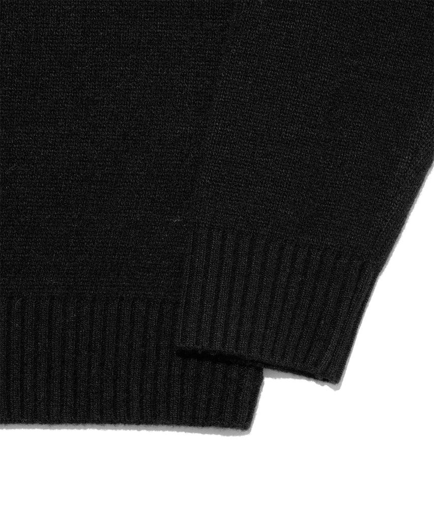 LEE Applique Big Logo Knit Black