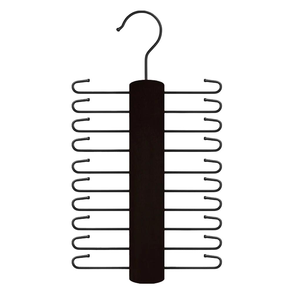 Деревянная стойка для галстуков многофункциональная стойка для галстуков противоскользящая стойка для хранения мелких предметов для галстуков ремней шарфов органайзеров 3433₽