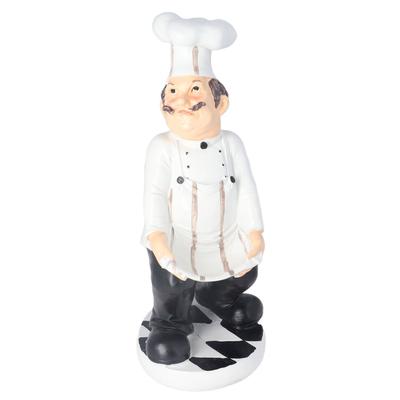 Statua Chef Stile Rurale Americano Grembiule Statua Decorazione Chef per Ristorante Caffetteria Decorazione Cucina