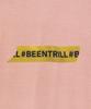 BEENTRILL Vintage Taping One-Point Dyed Short Sleeve T-Shirt (Deep Pink)