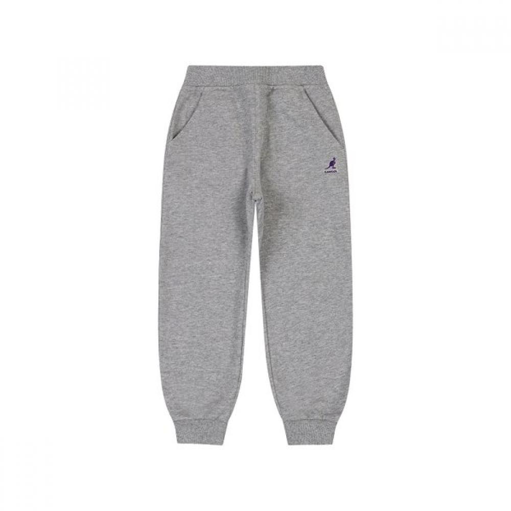 Kangol Kids Jersey Jogger Pants Melange Gray Rc 0001 MELANGE GRAY/110