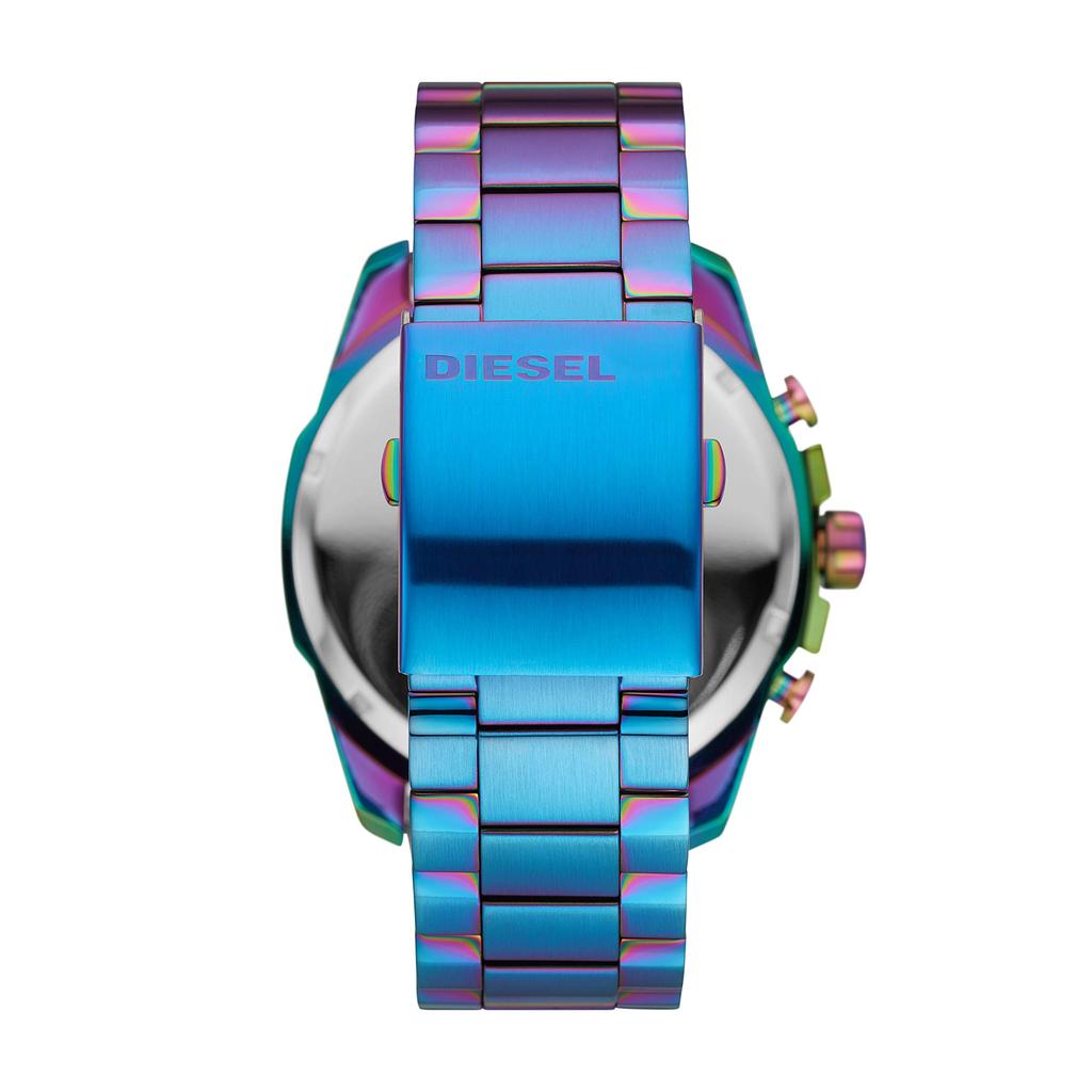 Diesel Mega Chief Chronograph Stainless Steel Watch DZ4542 One Size Multi