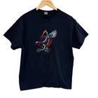 

Kansas Jayhawk Embroidered T-Shirt Gildan Size Large Tee HAWKS XL