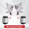 Set of 2 Rear Suspension Knuckle Bushings for Chevy Malibu Sedan 4 Door 2016-2020 OEM 22949386 22949387 Metal Components