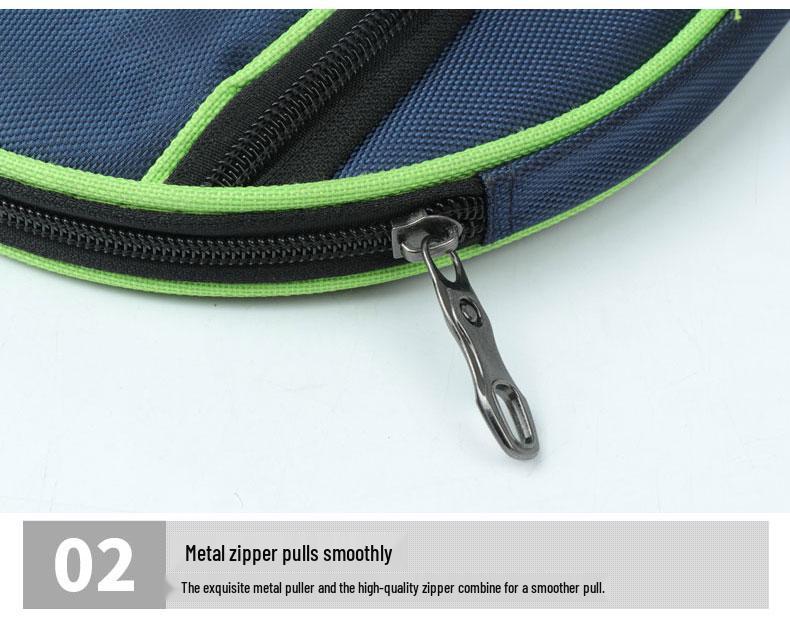 Hui Sheng U-shaped Backpack Table Tennis Racket with Large Capacity Gourd-shaped Cover