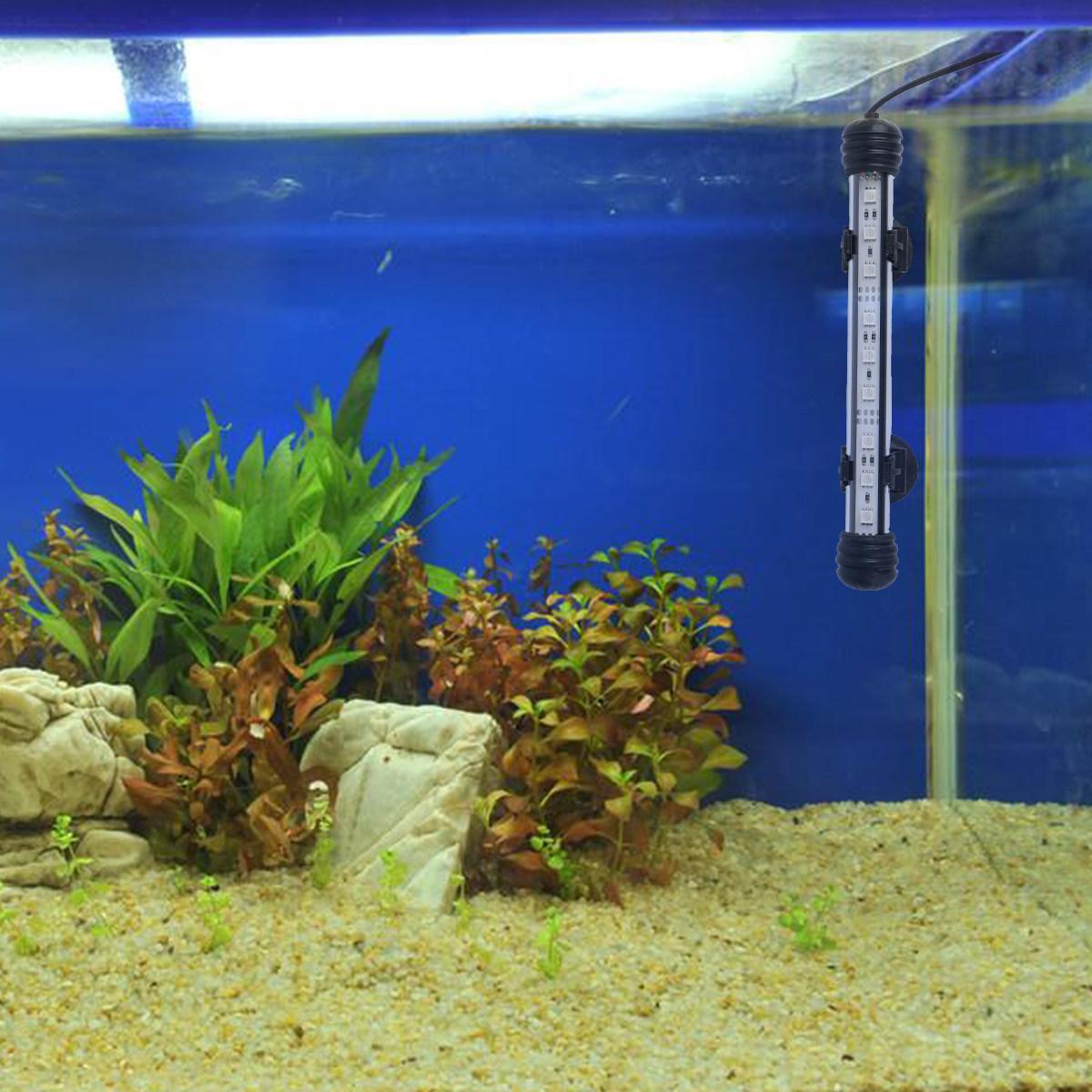 

1Set LED Aquarium Light Remote Controlled Full Spectrum Natural Color Restoration Bright Non Flickering Waterproof Fish Tank EU Plug