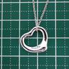 [Gebraucht] TIFFANY 925 Offenes Herz Anhänger/Halskette/g523-12