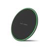 Ultra-thin Round 15W Induction Fast Wireless Phone Charging Pad Fast Charging Universal Countertop Wireless Charger Pad Gifts