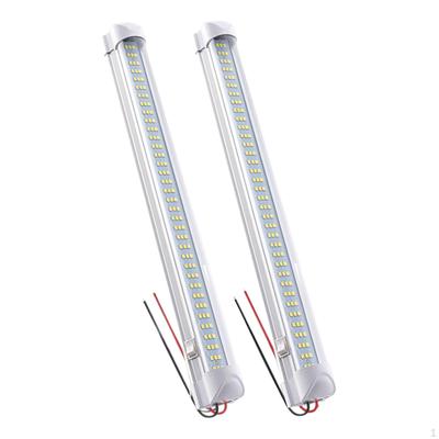 2Pcs Light Strips for RV Trucks Aluminum Base with 108 Beads Lightweight Universal Commercial